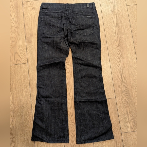 7 For All Mankind Women's Boot Cut Jeans - Deep Indigo - Picture 1 of 6